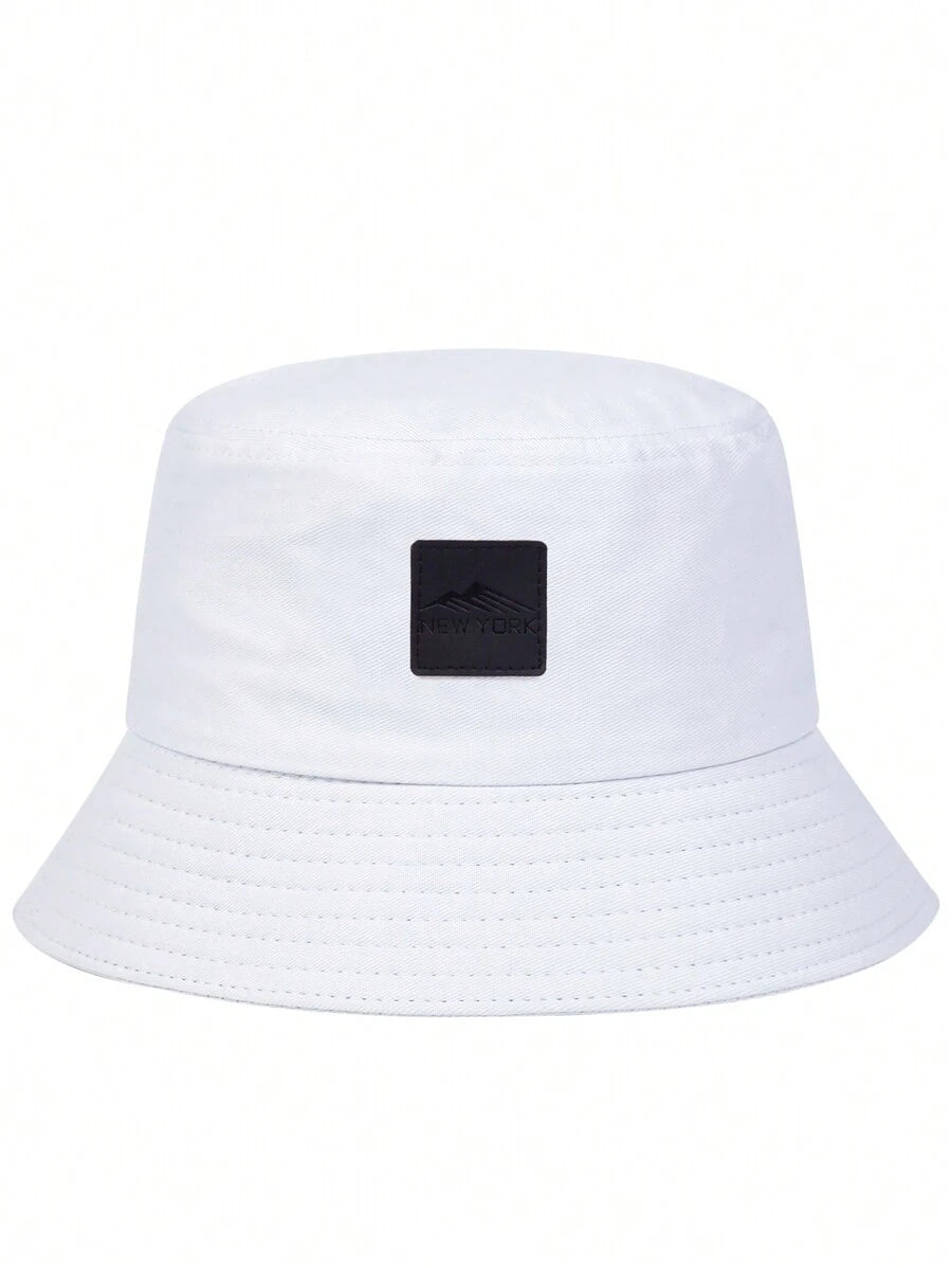 Chapeaux bobs en cuir synthétique avec protection solaire – Casquette d'extérieur