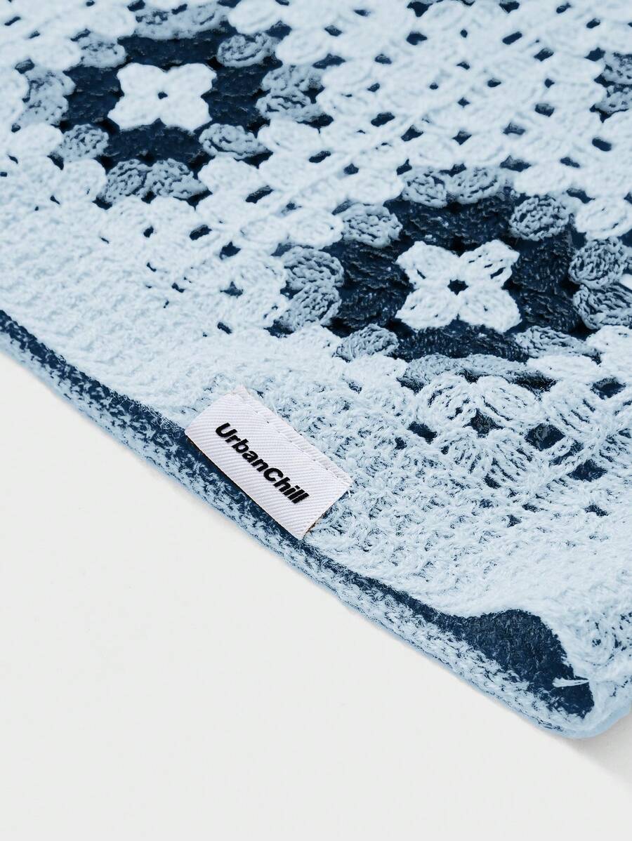 Chemises au crochet tendance homme col cubain été style vintage