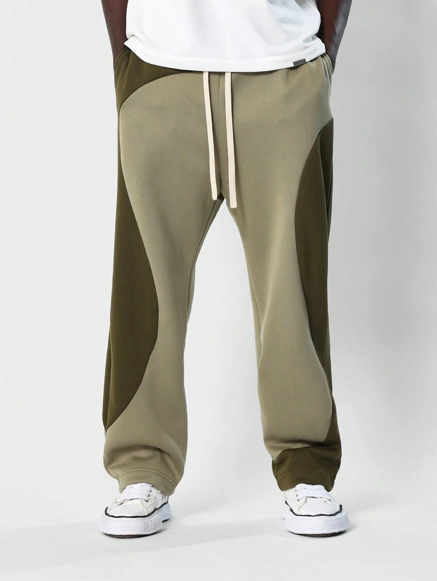 Pantalon de survêtement athlétique avec cordon de serrage pour homme