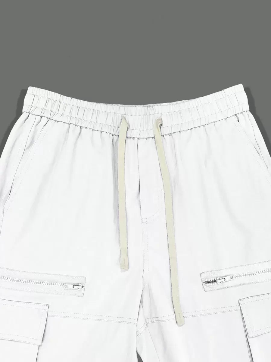 Pantalon cargo homme coupe ample avec poches rabat style décontracté