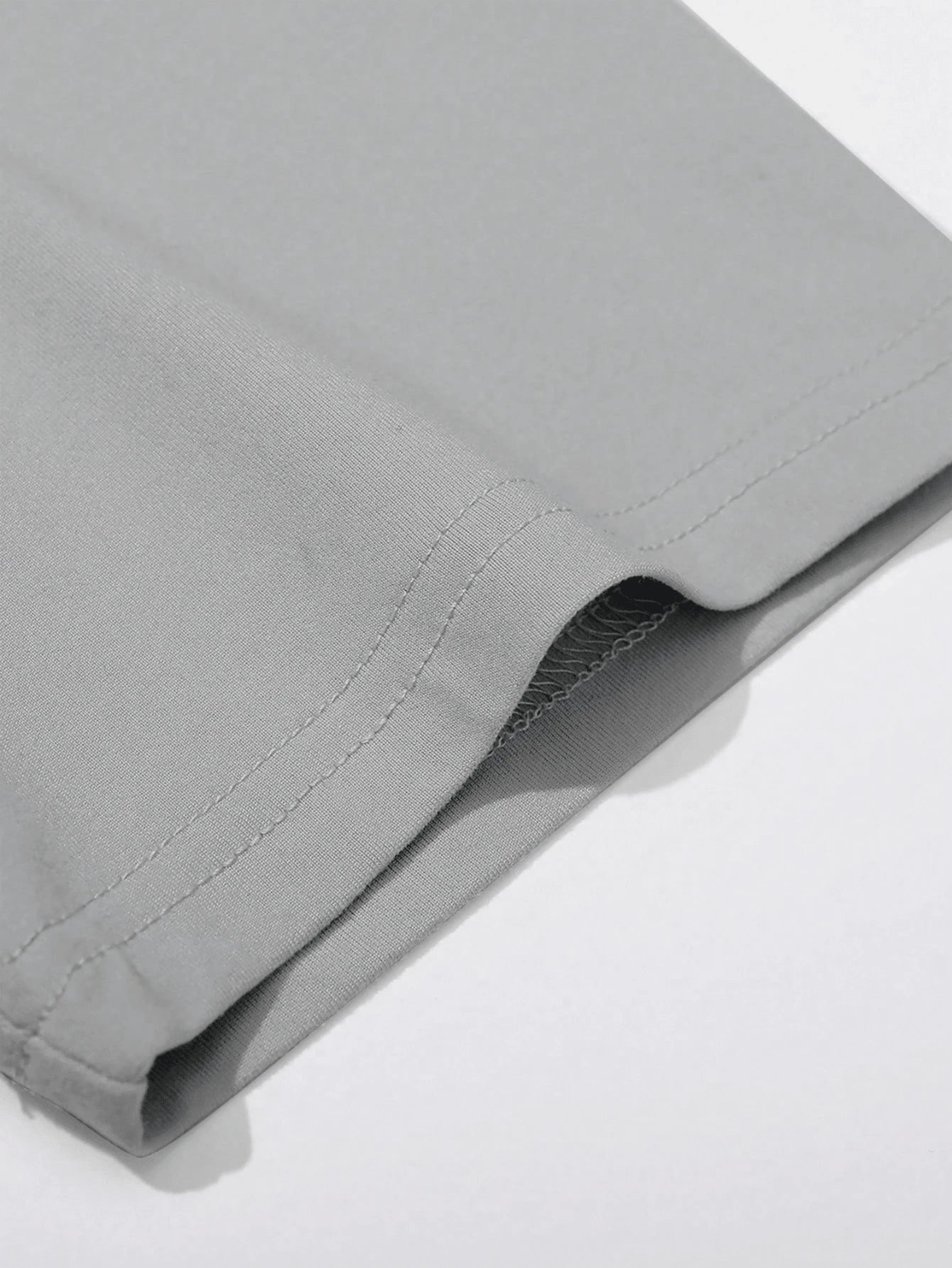 Chemise à col rond imprimée rayures style casual moderne été