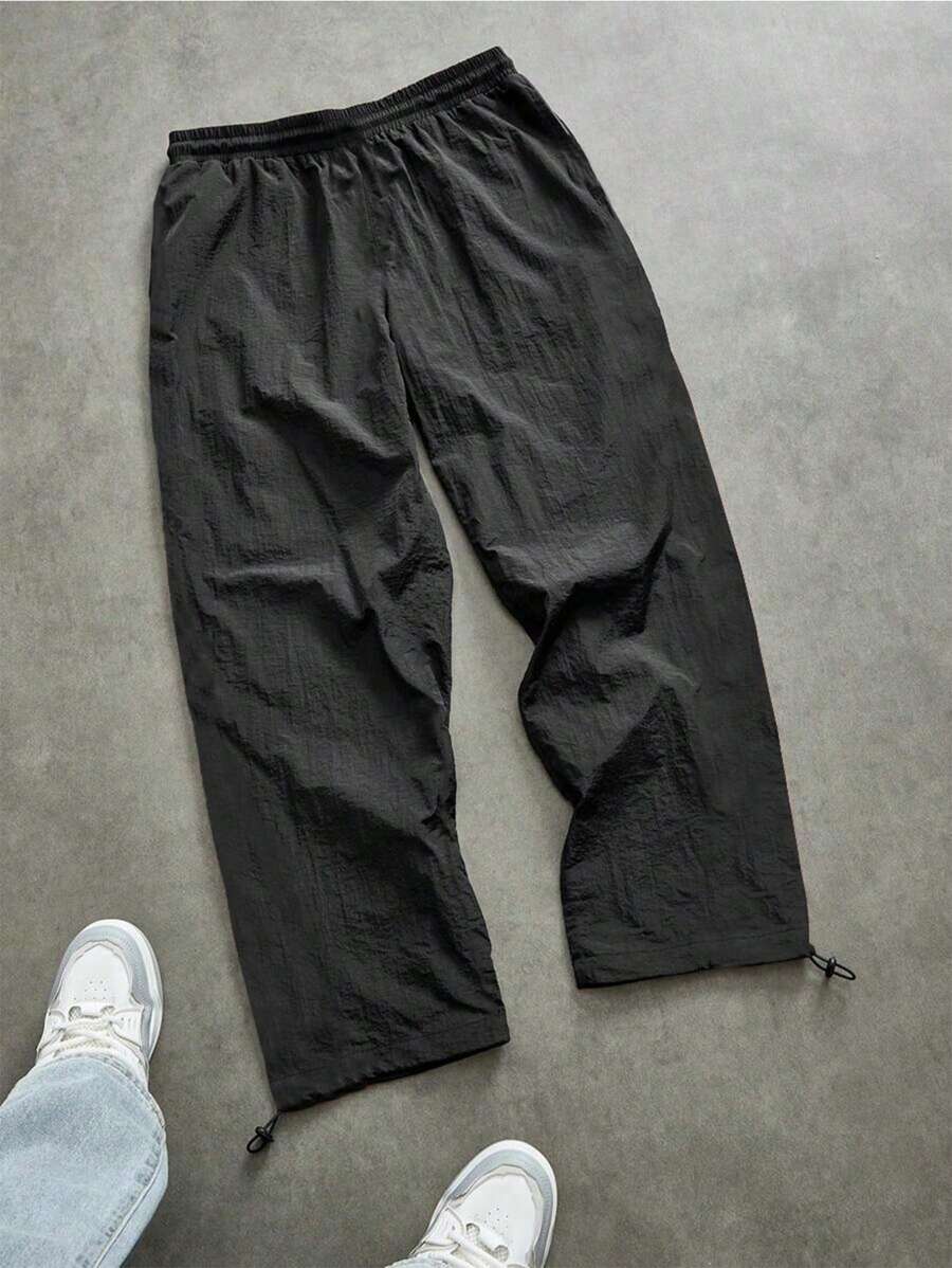 Pantalon de survêtement court à blocs de couleurs avec cordon de serrage à la taille