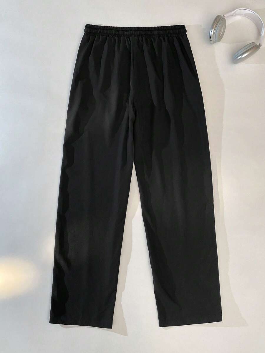 Pantalon de survêtement élégant avec patchs contrastés pour hommes