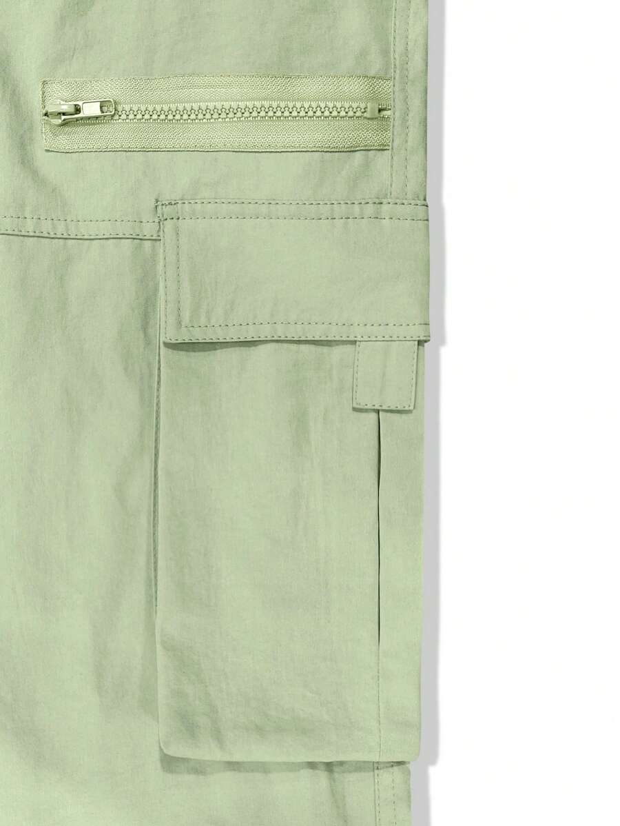 Pantalon cargo homme coupe ample avec poches rabat style décontracté