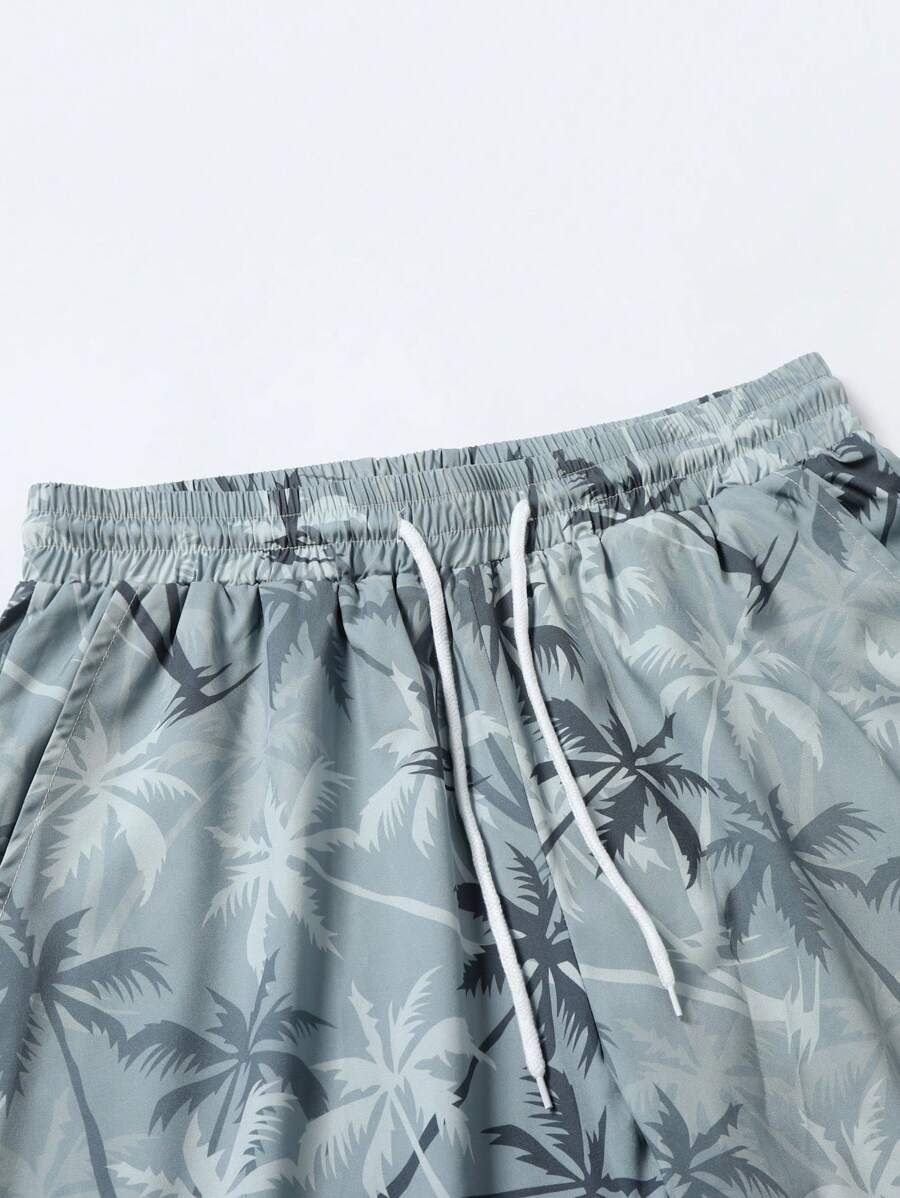 Deux ensembles pièces imprimé graphique moderne pour homme - vêtements d'été