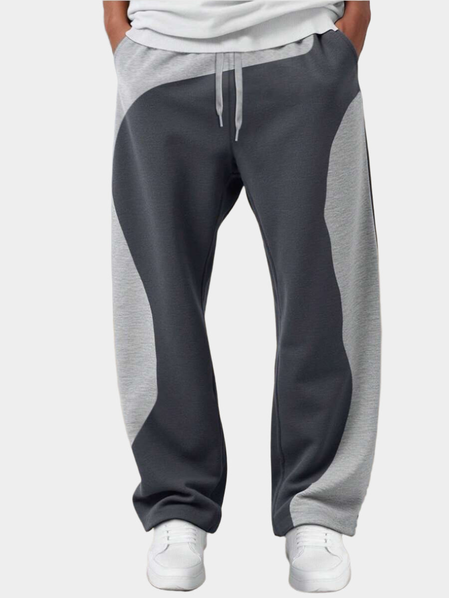 Pantalon de survêtement large avec cordon de serrage – Streetwear homme
