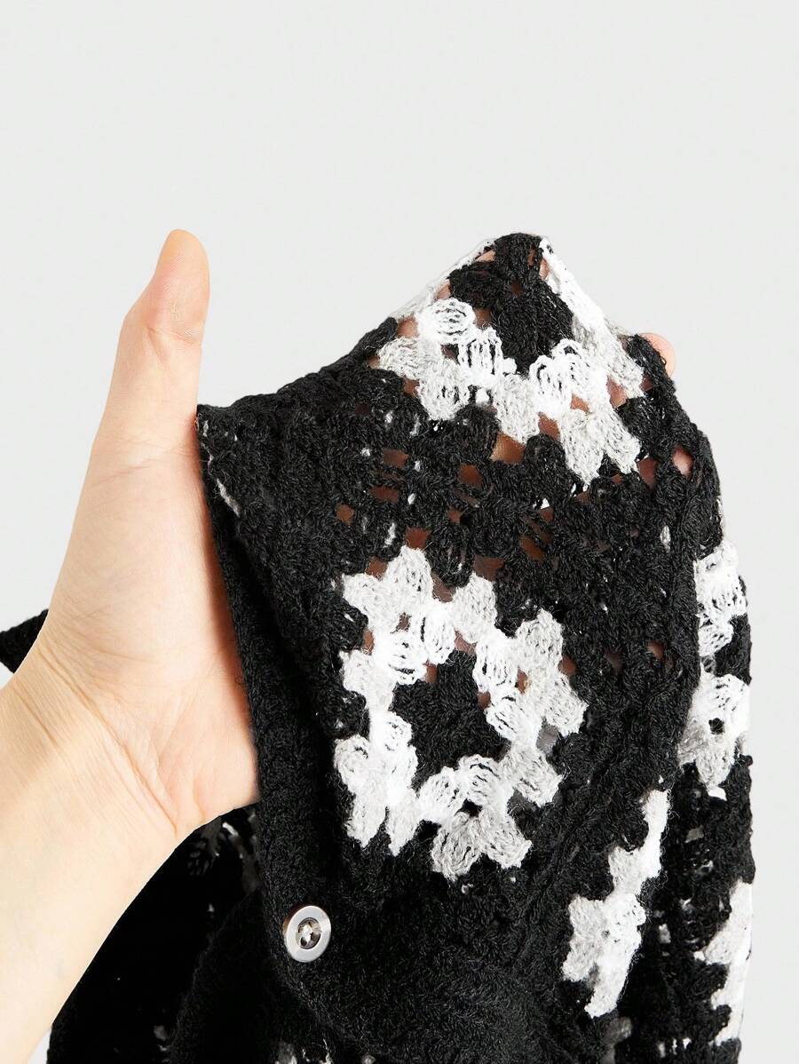 Chemises au crochet tendance homme col cubain été style vintage