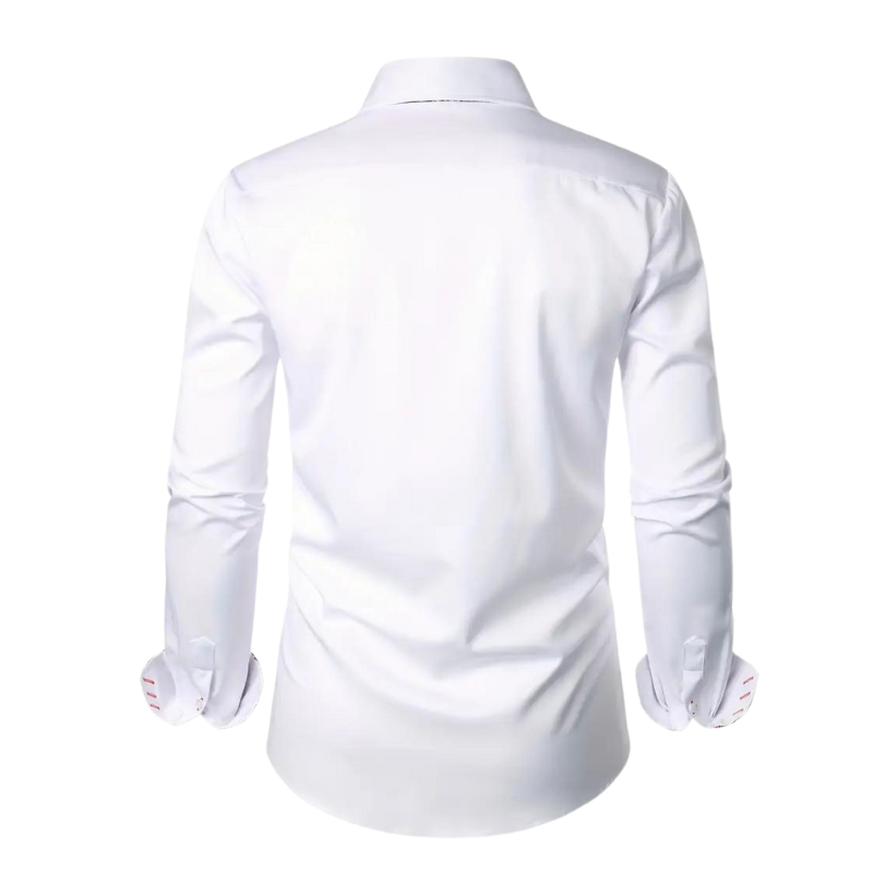 Chemise à boutons avec accent paisley – Élégance chic pour homme