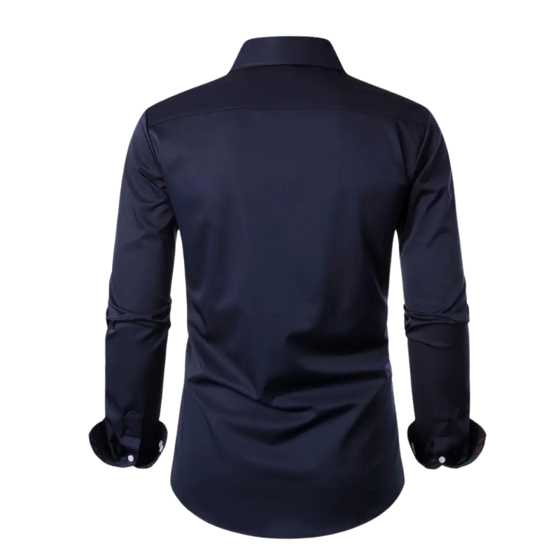 Chemise à boutons avec accent paisley – Élégance chic pour homme