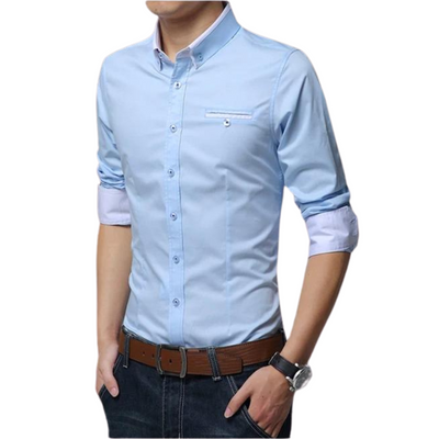 Leander - Blouse classique formelle pour Homme