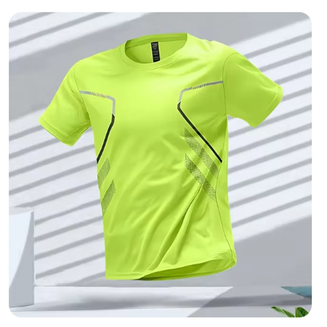 T-shirt performant à séchage rapide et évacuation de l'humidité pour homme