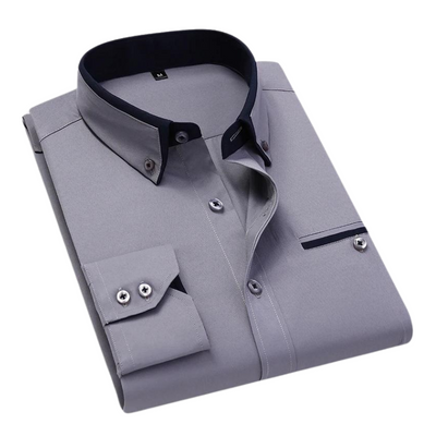 Leander - Blouse classique formelle pour Homme