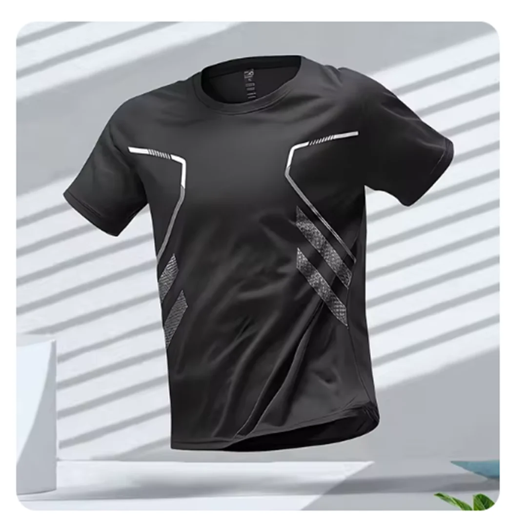 T-shirt performant à séchage rapide et évacuation de l'humidité pour homme