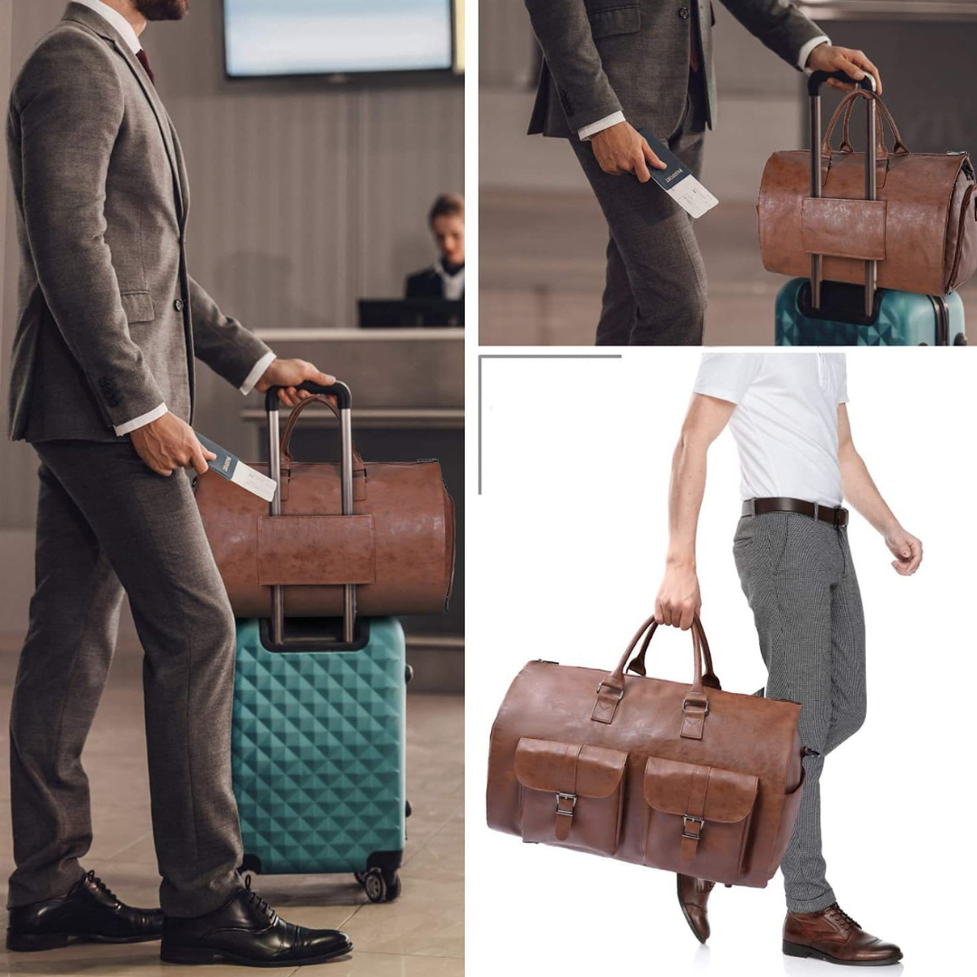 Andreas - Sac de voyage d'affaires en cuir