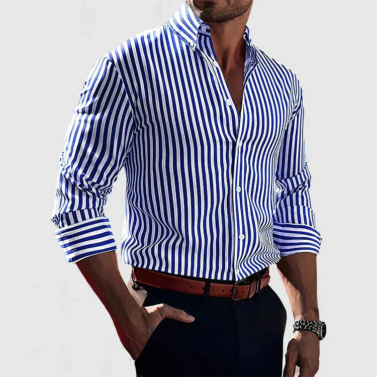 Armand – Chemise pour hommes Antonio à rayures, à la fois tendance et élégante, à prix normal