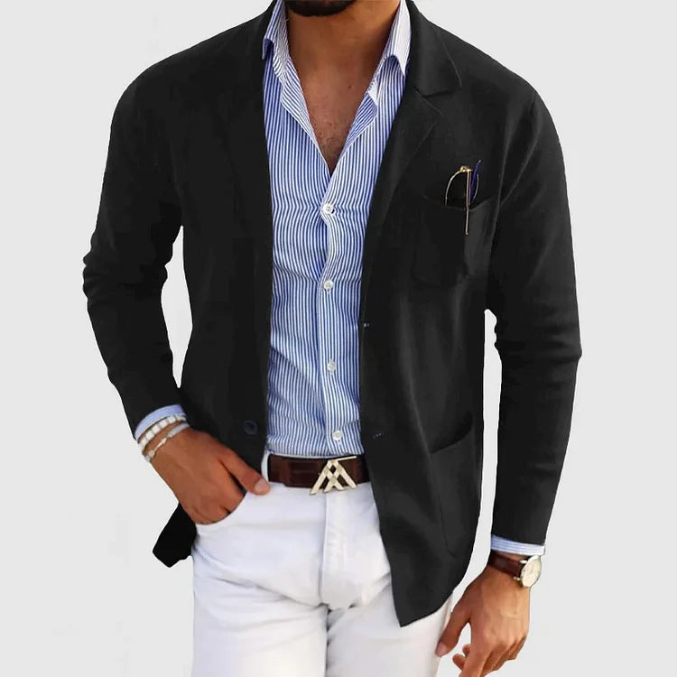 Bastien – Cardigan pour hommes, alliant confort et style élégant