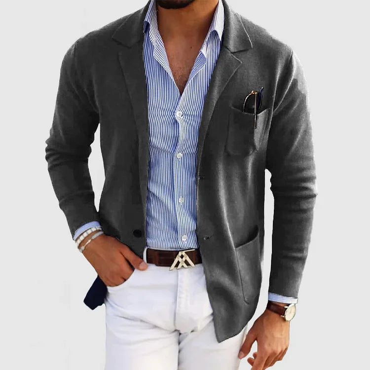 Bastien – Cardigan pour hommes, alliant confort et style élégant