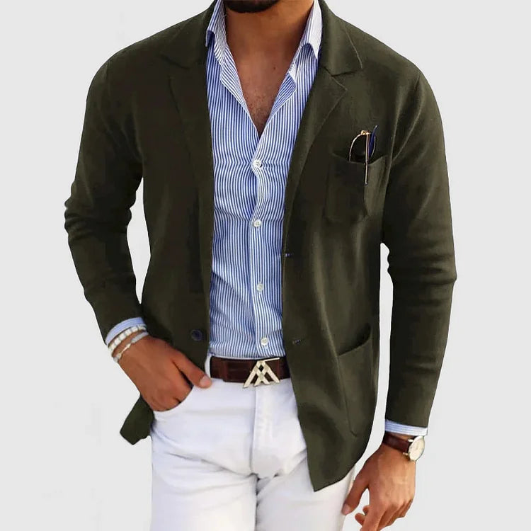 Bastien – Cardigan pour hommes, alliant confort et style élégant