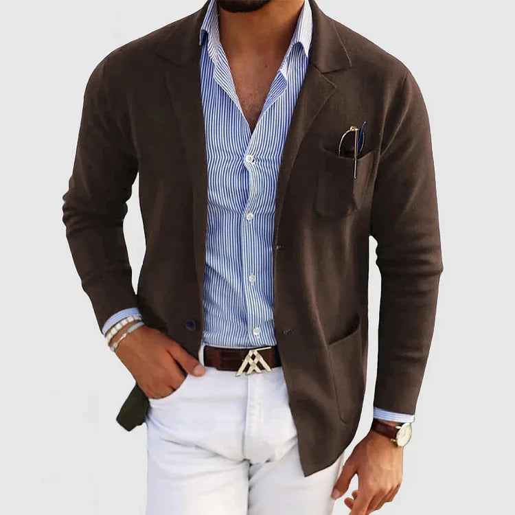 Bastien – Cardigan pour hommes, alliant confort et style élégant