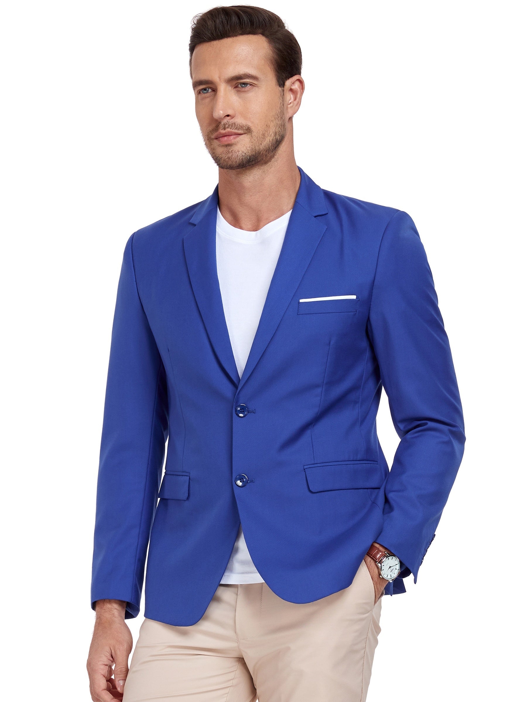 Blazer élégant et slim pour homme – Tenues habillées et décontractées