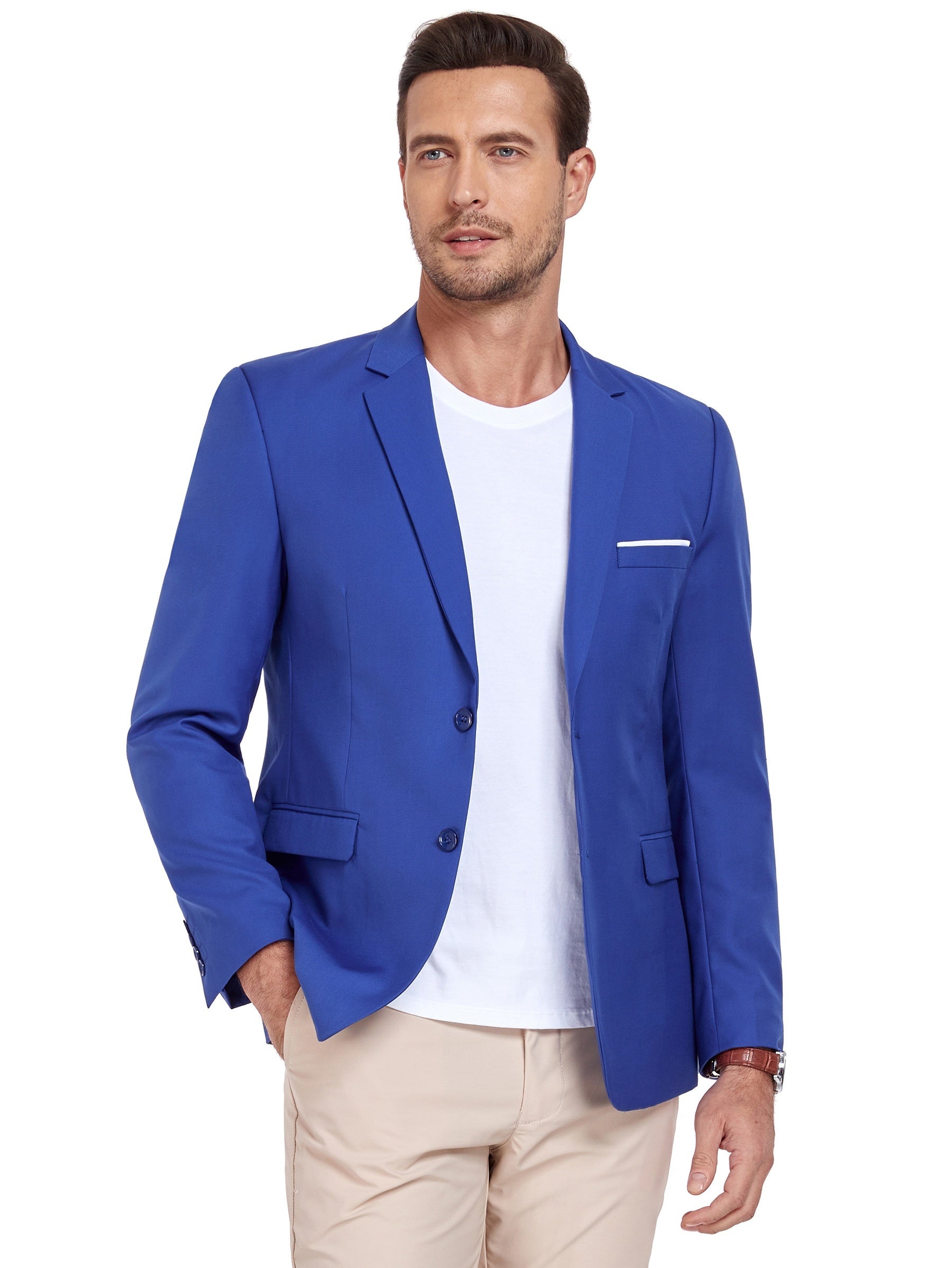 Blazer élégant et slim pour homme – Tenues habillées et décontractées
