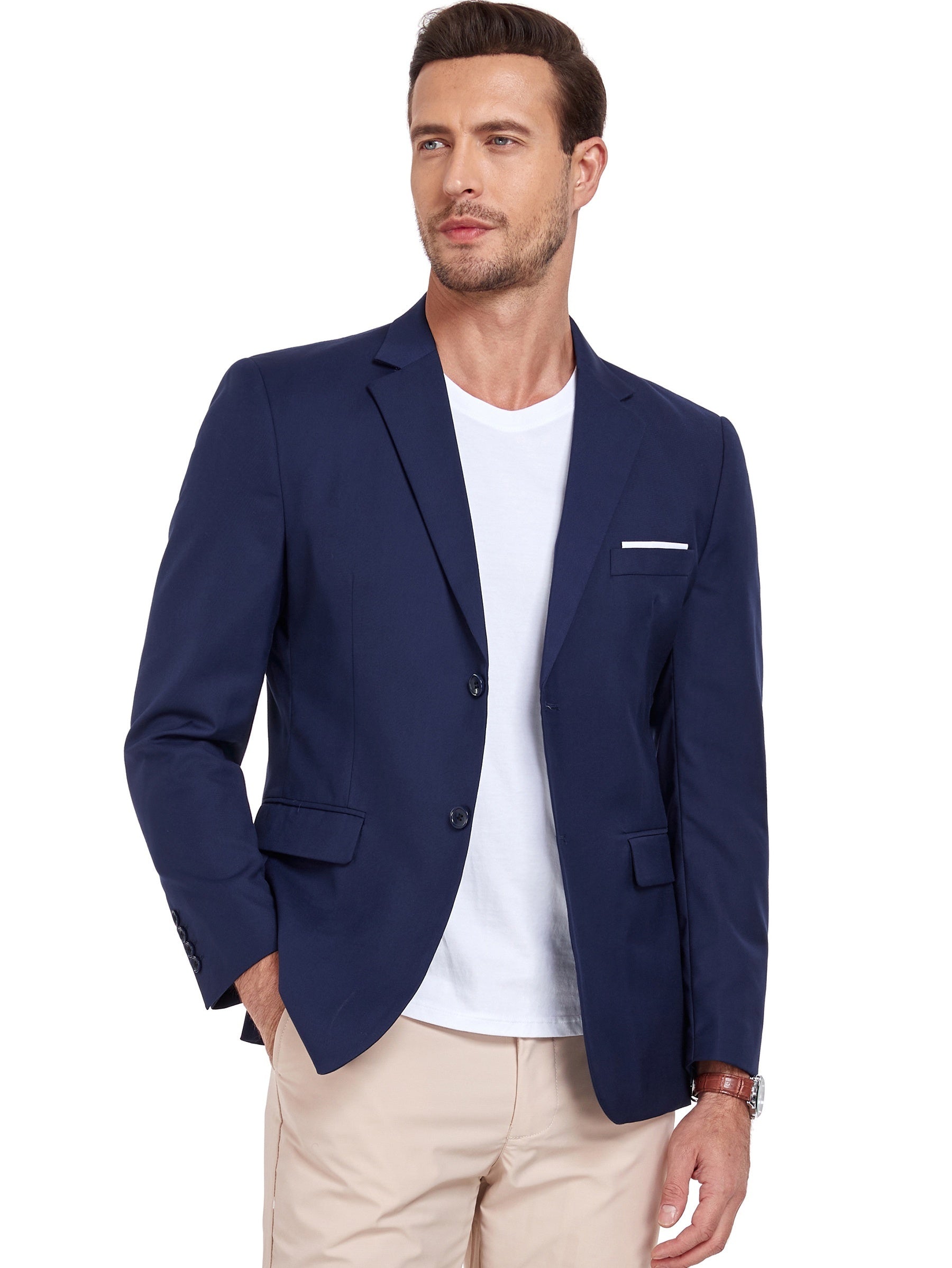 Blazer élégant et slim pour homme – Tenues habillées et décontractées