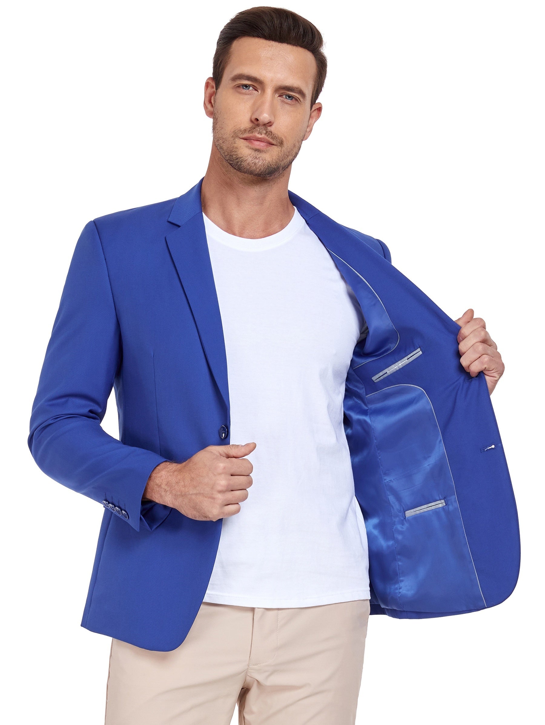 Blazer élégant et slim pour homme – Tenues habillées et décontractées