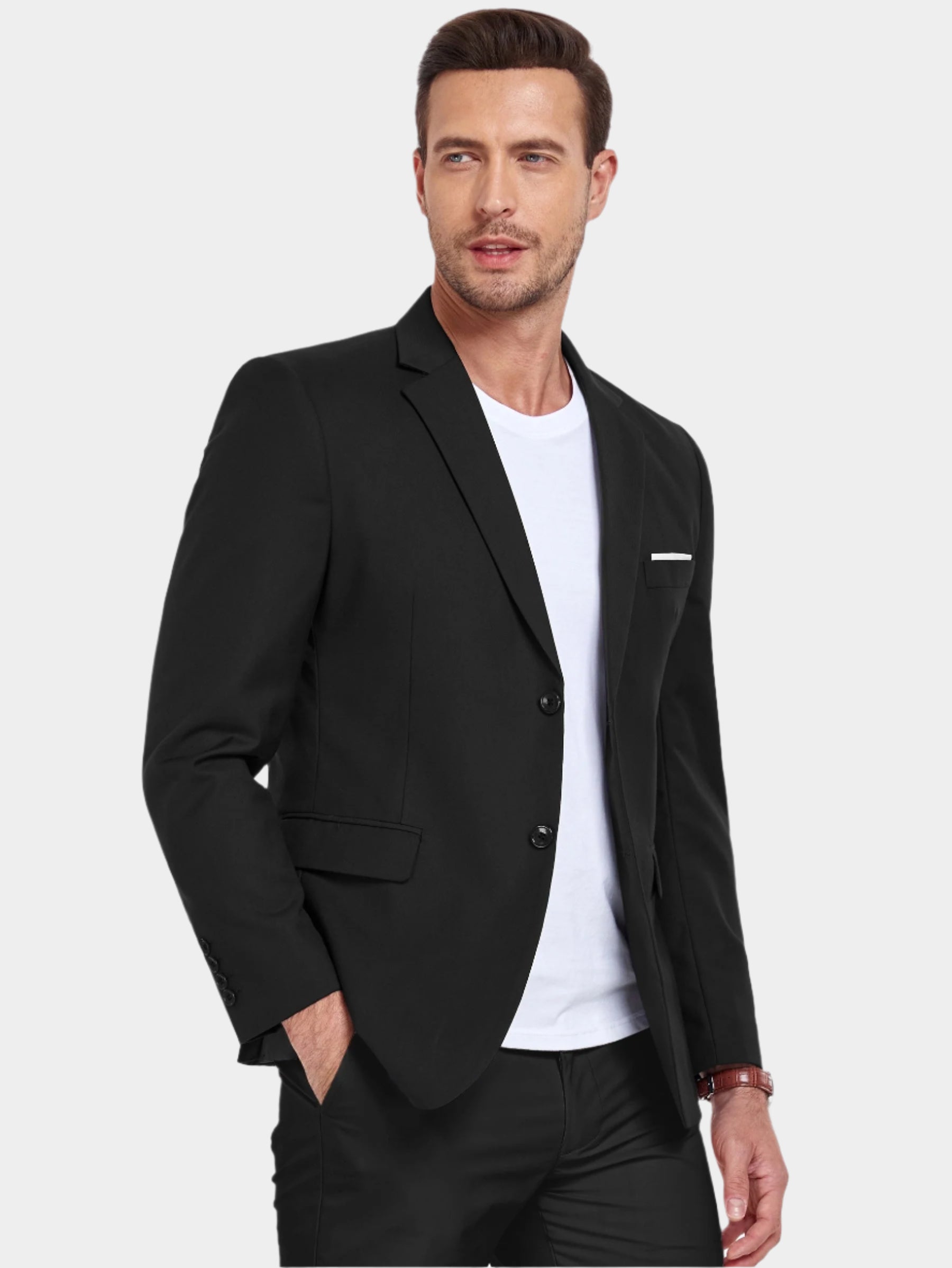 Blazer élégant et slim pour homme – Tenues habillées et décontractées