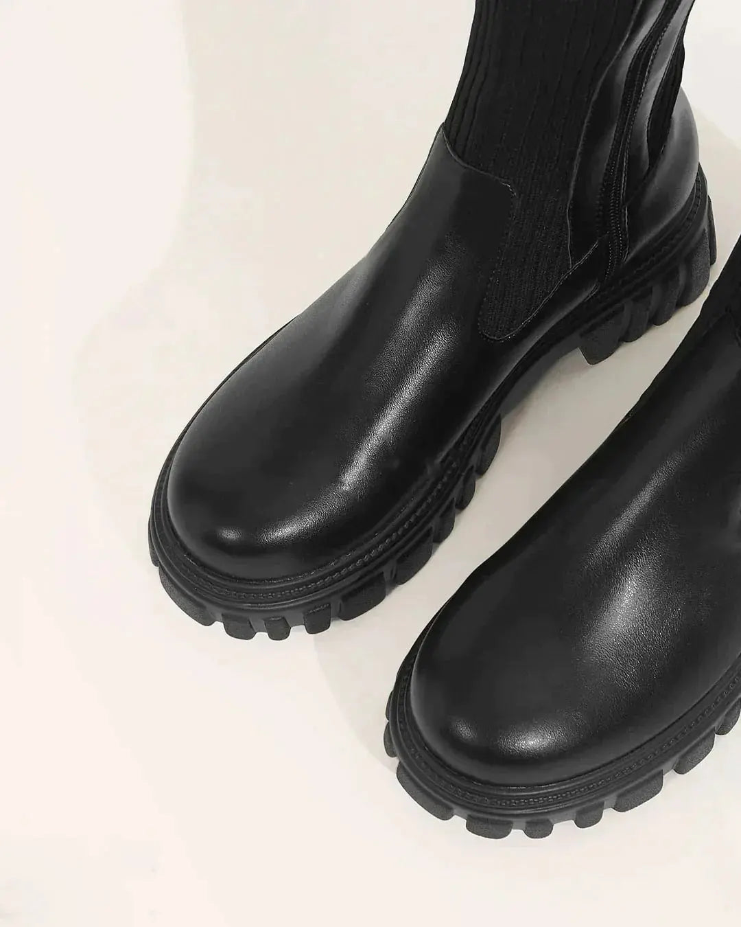 Charlotte | Bottes en maille extensible - 5