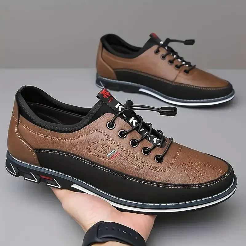 Chaussures Oxford Fait Main – Élégance Italienne pour Hommes