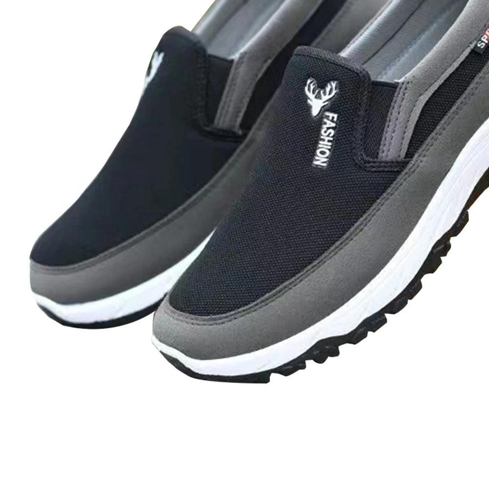 Chaussures de course à enfiler – Baskets légères et amortissantes pour homme