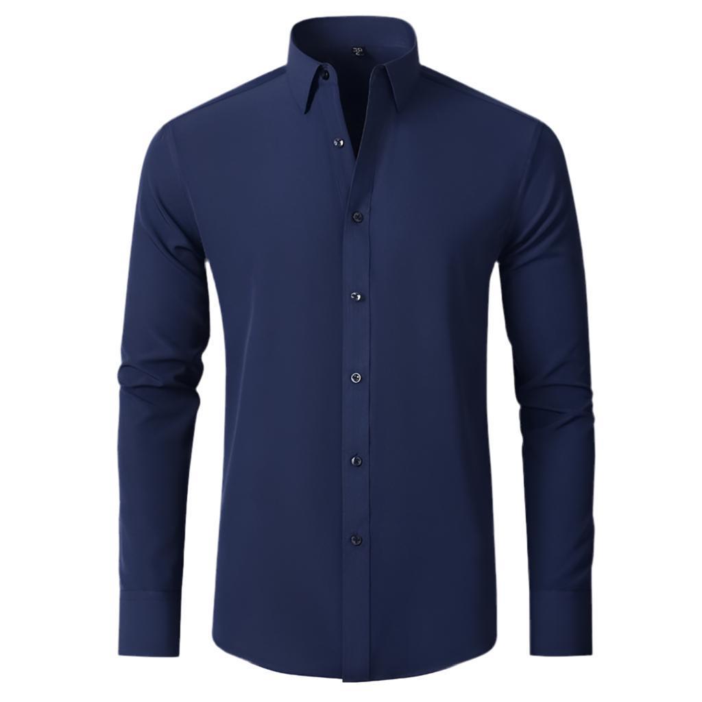 Chemise Manches Longues Elite Fit – Style Slim Luxe pour Homme