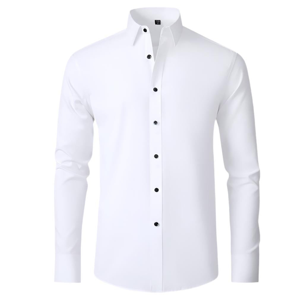 Chemise Manches Longues Elite Fit – Style Slim Luxe pour Homme