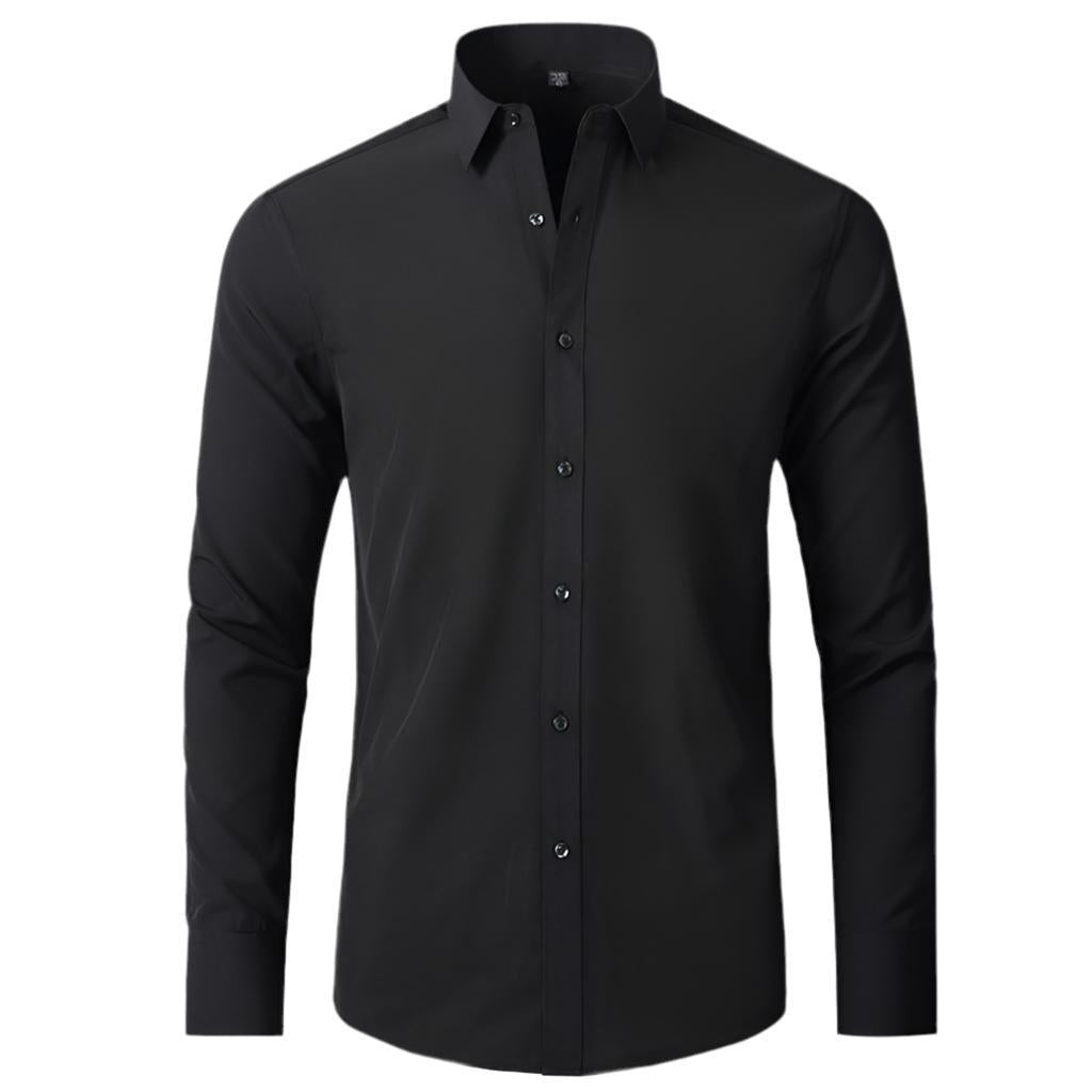 Chemise Manches Longues Elite Fit – Style Slim Luxe pour Homme