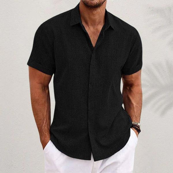 Chemise à Drapeau Classique – Élégance Patriote pour Homme