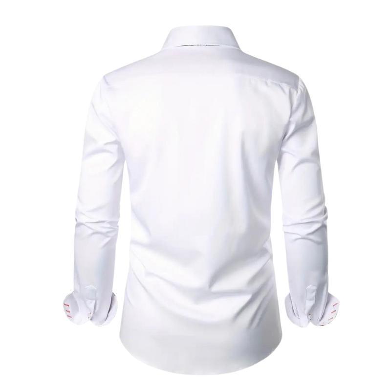 Chemise à boutons avec accent paisley – Élégance chic pour homme