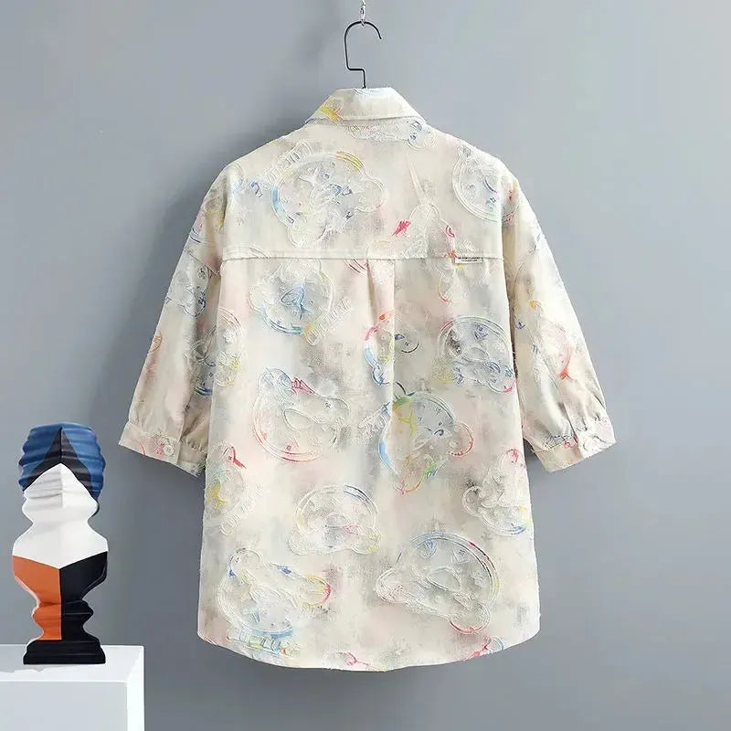 Chemise boutonnée en coton pour homme – Légère et décontractée