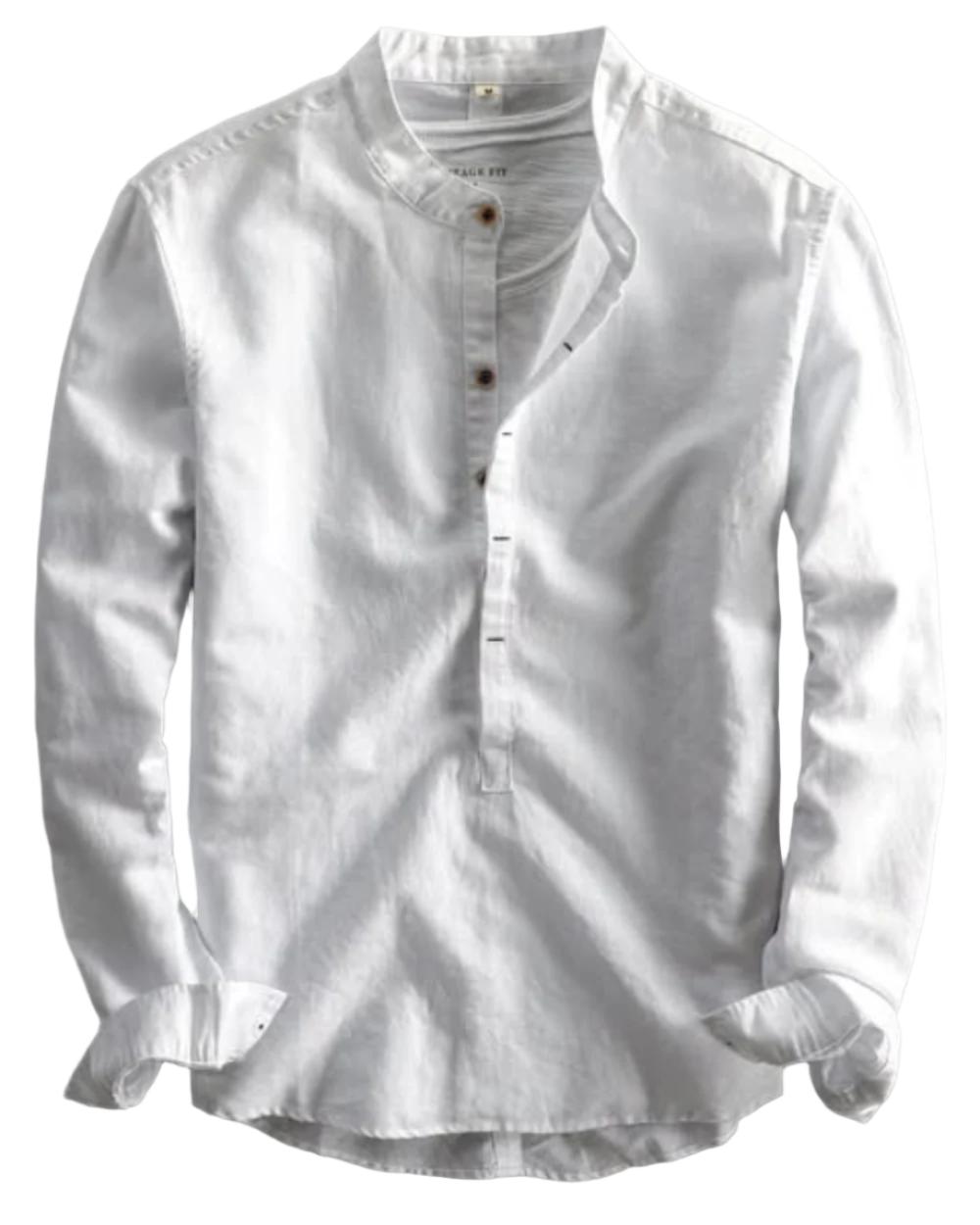 Chemise en Lin Premium pour Homme – Style Estival Léger et Chic
