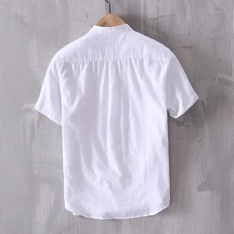 Chemise en coton coupe décontractée pour homme – Confort léger au quotidien