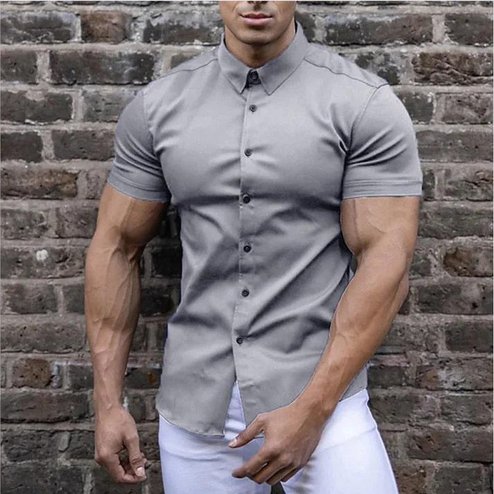 Chemise homme élégante – Élégance Moderne & Coupe Ajustée