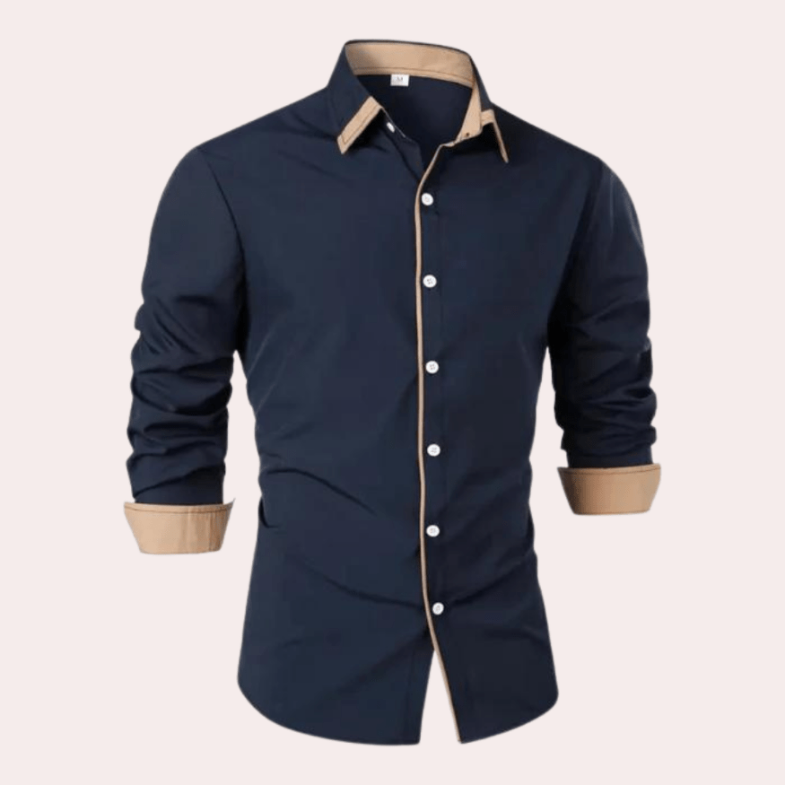 Chemise homme, coton léger, élégante 0
