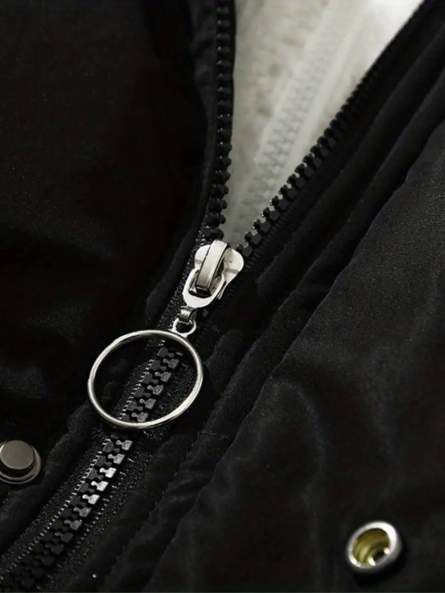 Chloé | Veste dhiver chaude zippée – confort et style pour les journées froides - 3