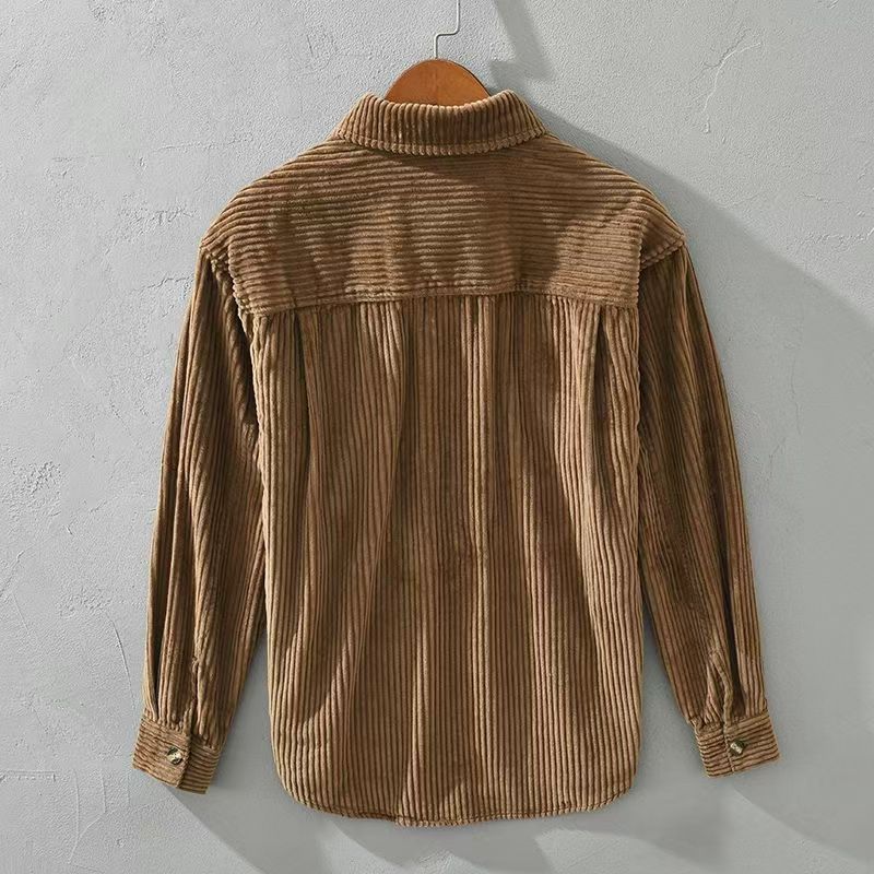Constant - Veste en velours côtelé vintage, alliant style intemporel et confort pour toutes les occasions