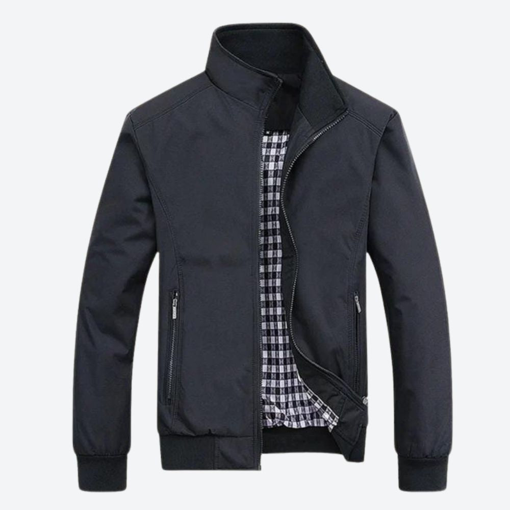 Veste coupe-vent légère pour l'été – Couche de voyage élégante pour homme