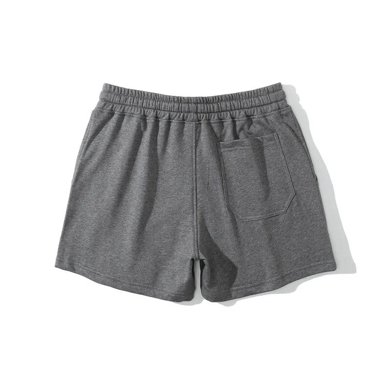 Short de sport en coton – Vêtements d'entraînement athlétiques confortables pour hommes