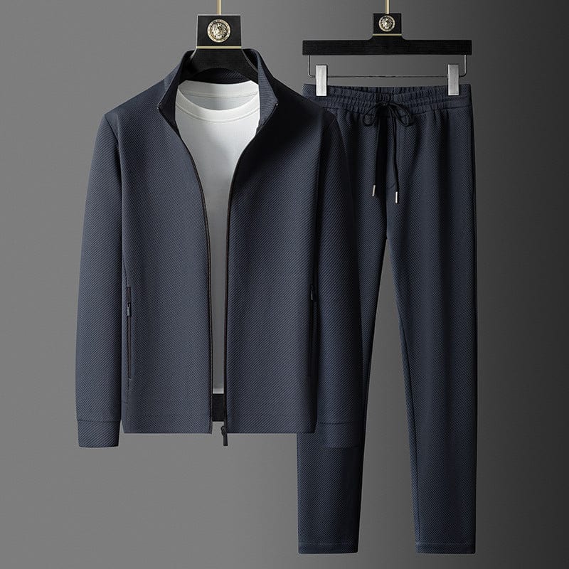 Ensemble Survêtement avec Veste Zippée et Pantalon Homme