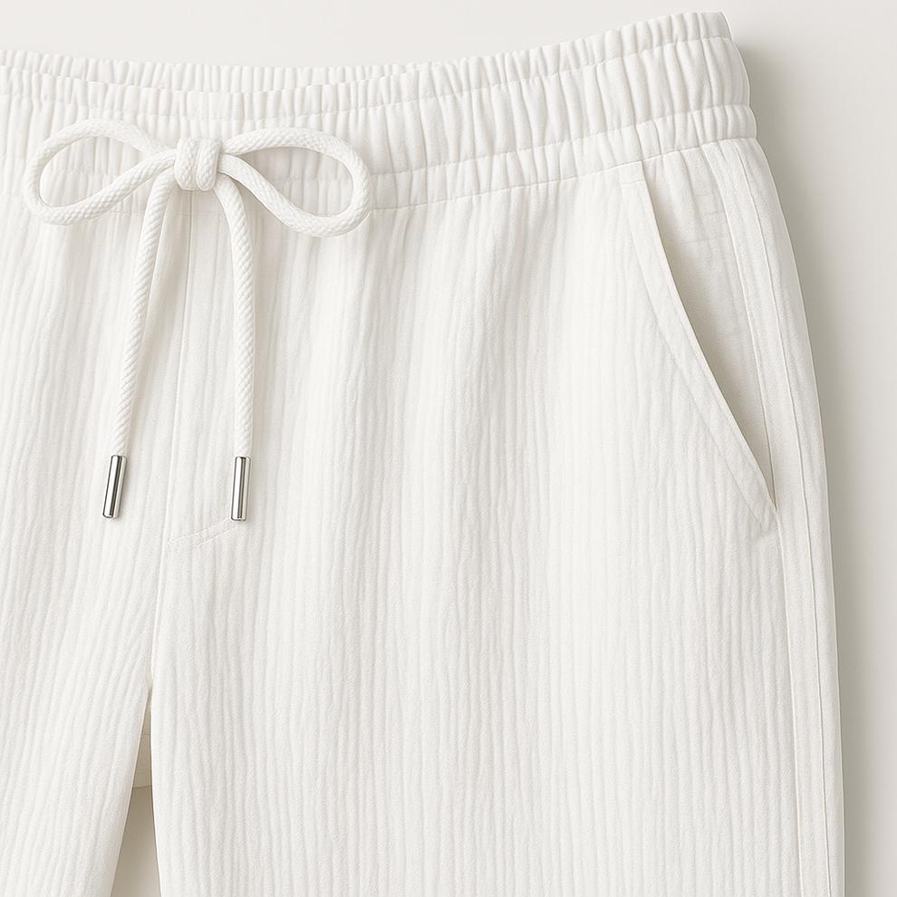 Ensemble blazer et pantalon en lin – Costume d'été décontracté pour femme