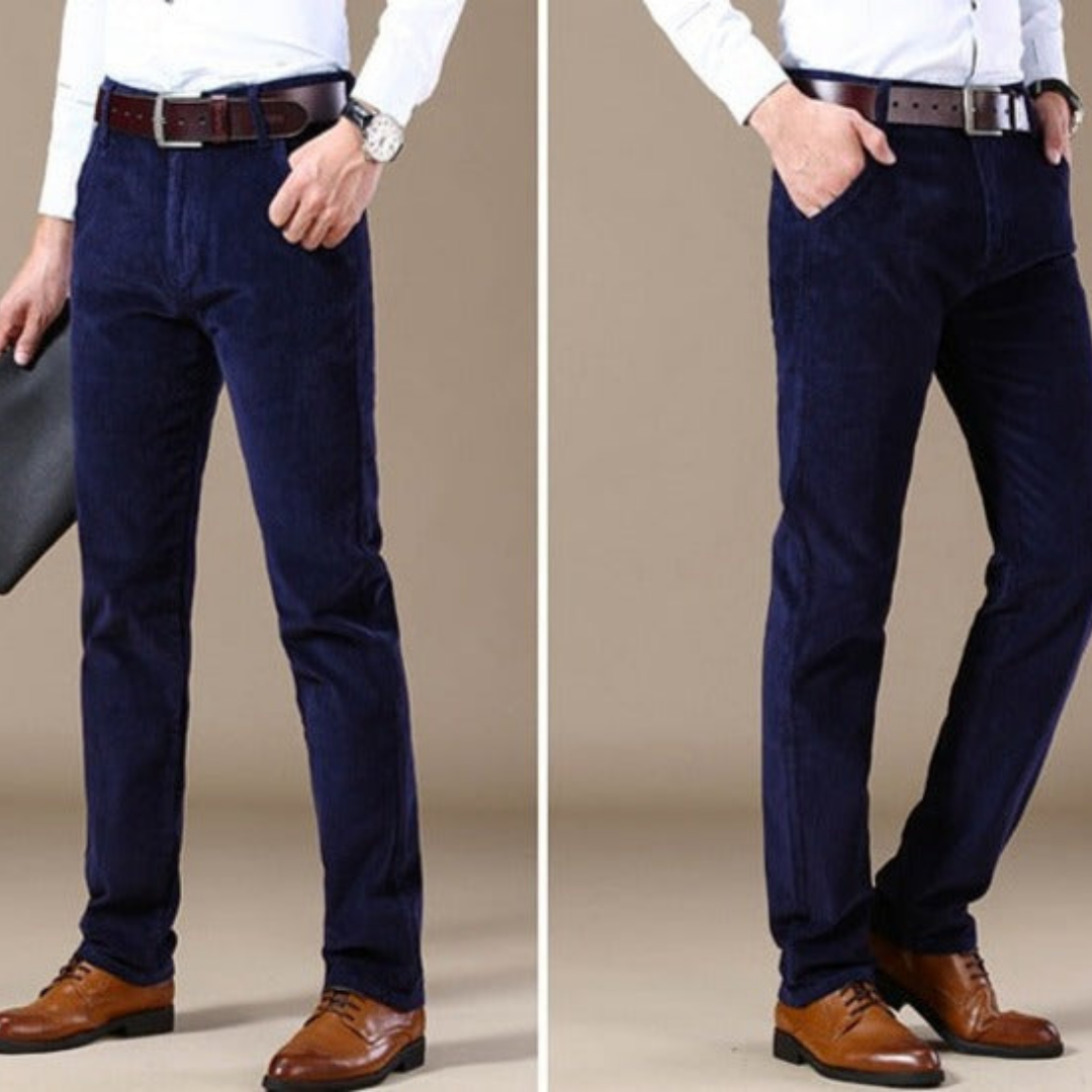 Éric – Pantalons de travail en velours côtelé pour hommes