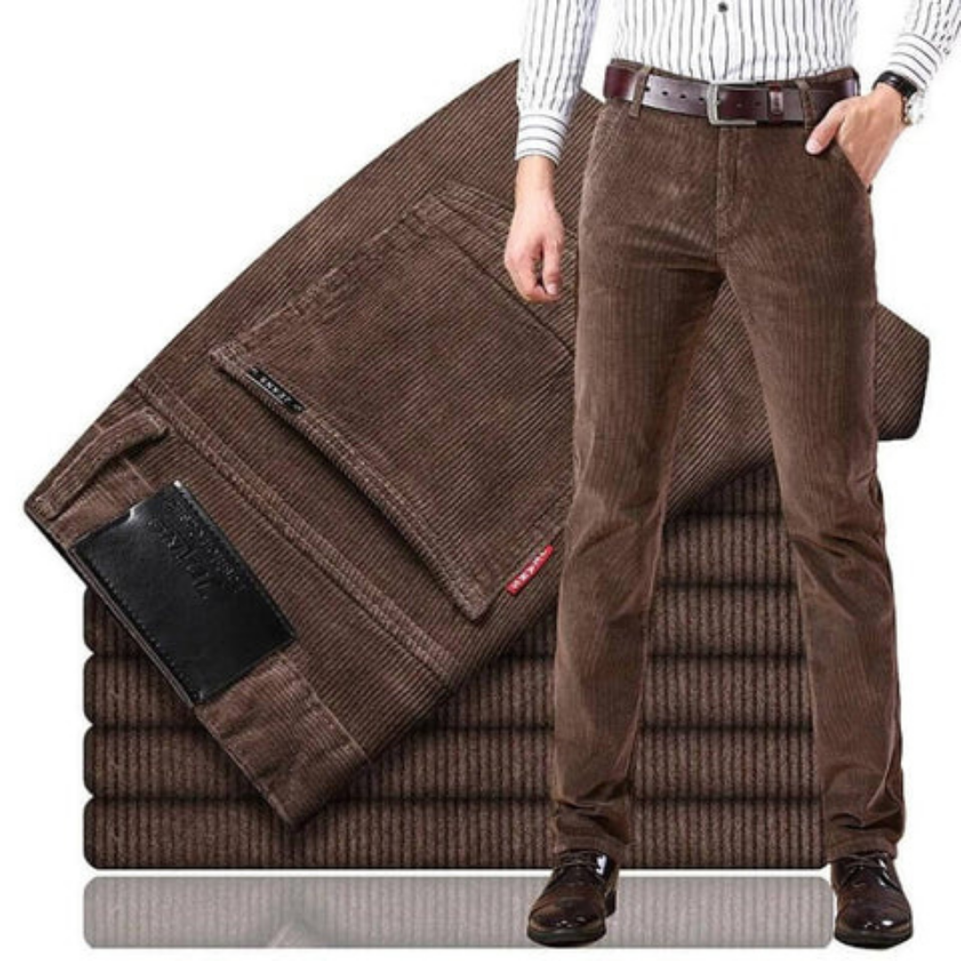 Éric – Pantalons de travail en velours côtelé pour hommes