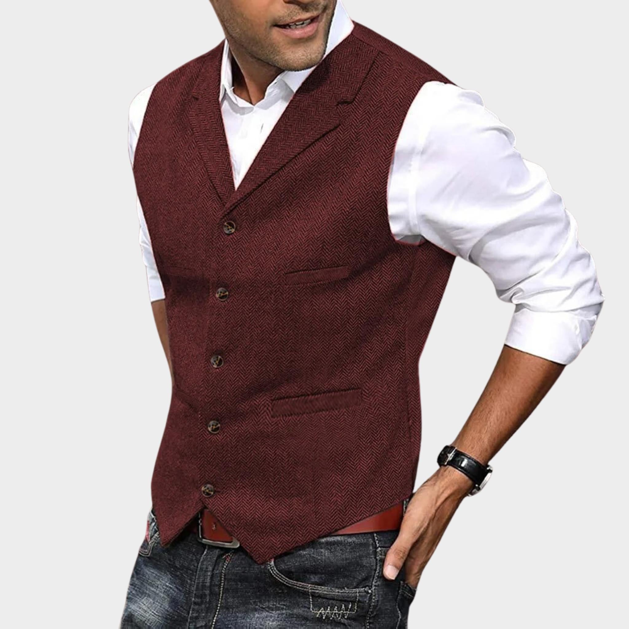 Gilet Costume Homme – Élégance Ajustée pour Mariages & Événements
